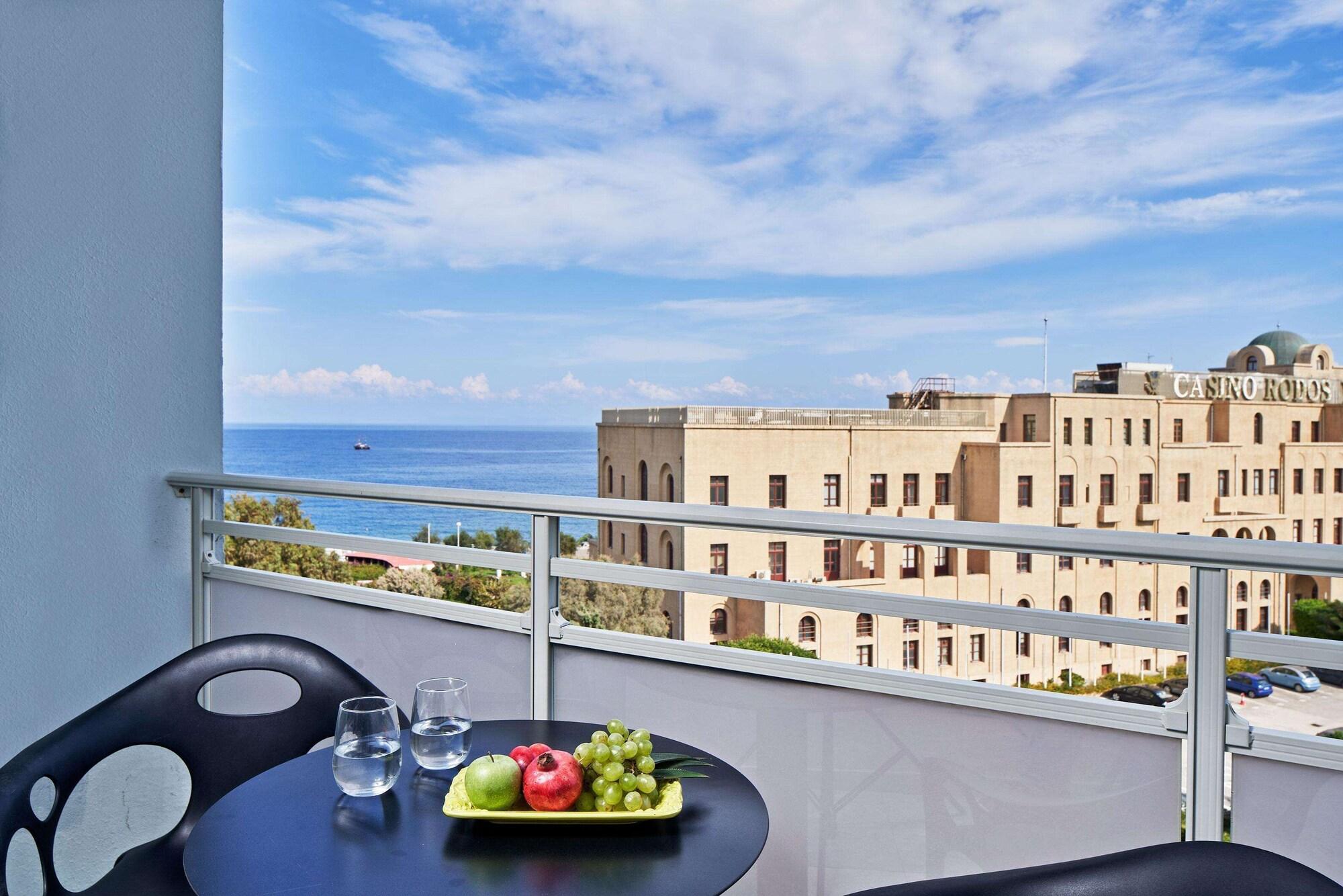Rhodes City Aquamare City And Beach מראה חיצוני תמונה
